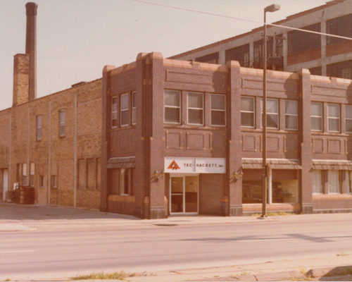 1980s Superior Street Fort Wayne Tec-Hackett